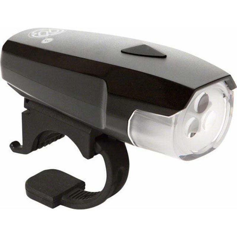 Spaceship 3 Black Front Bike Light