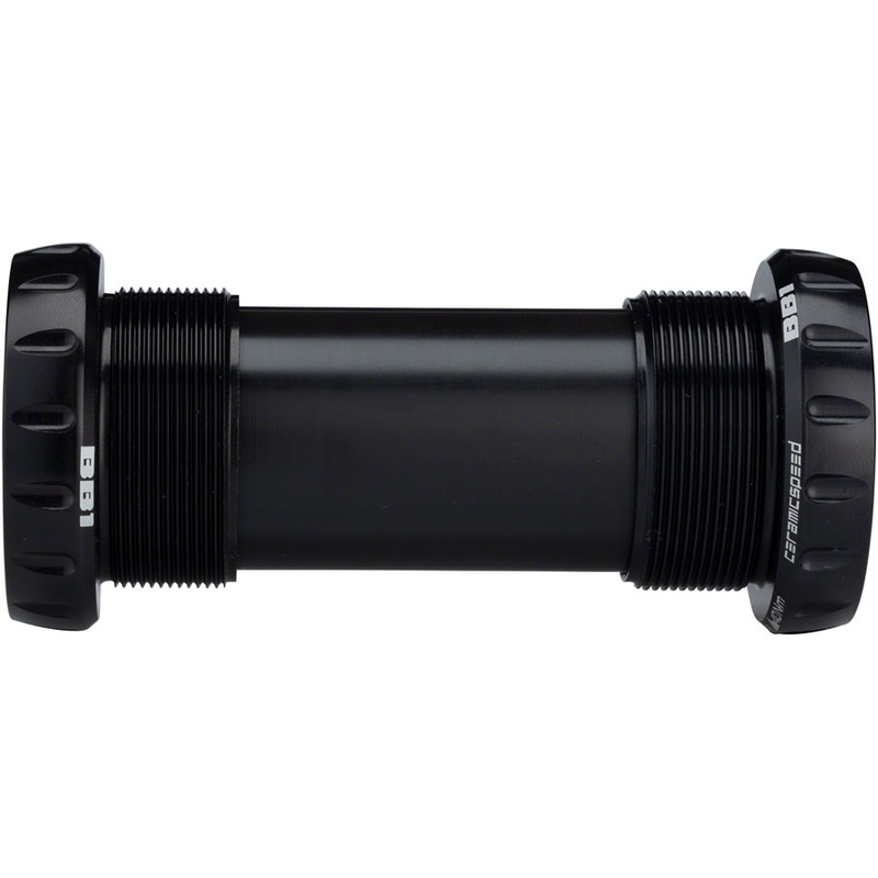 BSA MTB Bottom Bracket – BSA Thread 73mm 24mm Spindle Coated Races BLK