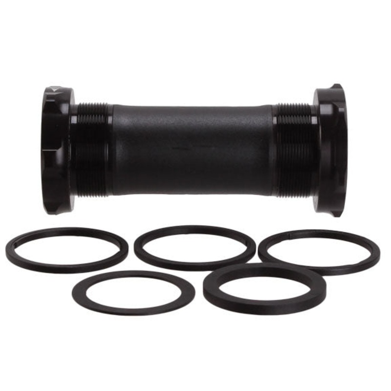 BSA Threaded Bottom Bracket – 83mm For 30mm Spindle Black