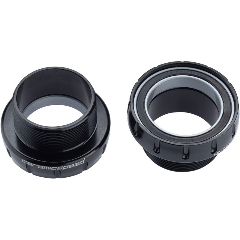 BSA30 Bottom Bracket – BSA Thread 30mm Spindle Coated Races BLK