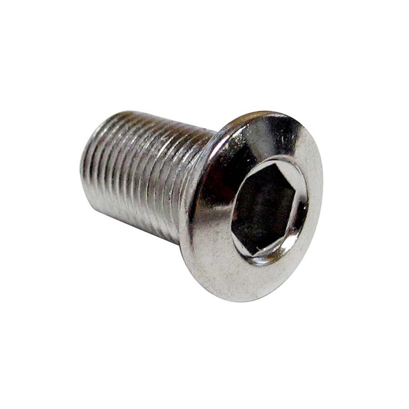 Crank Chainring Bolt Kit – 5-Arm Steel Black