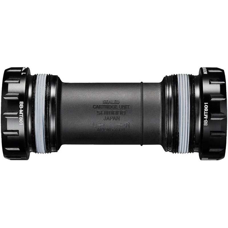 Deore XT BB-MT801 English Bottom Bracket – English BSA 68/73mm Fits Hollowtech II Spindle BLK