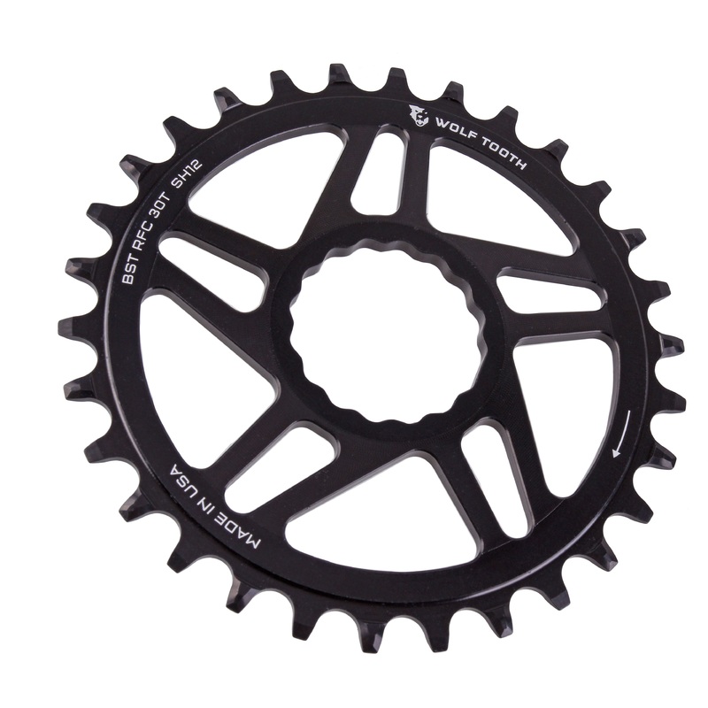 Direct Mount Chainring – 30t RaceFace/Easton CINCH Direct Mount Boost 3mm Offset Requires 12-Speed Hyperglide+ Chain BLK