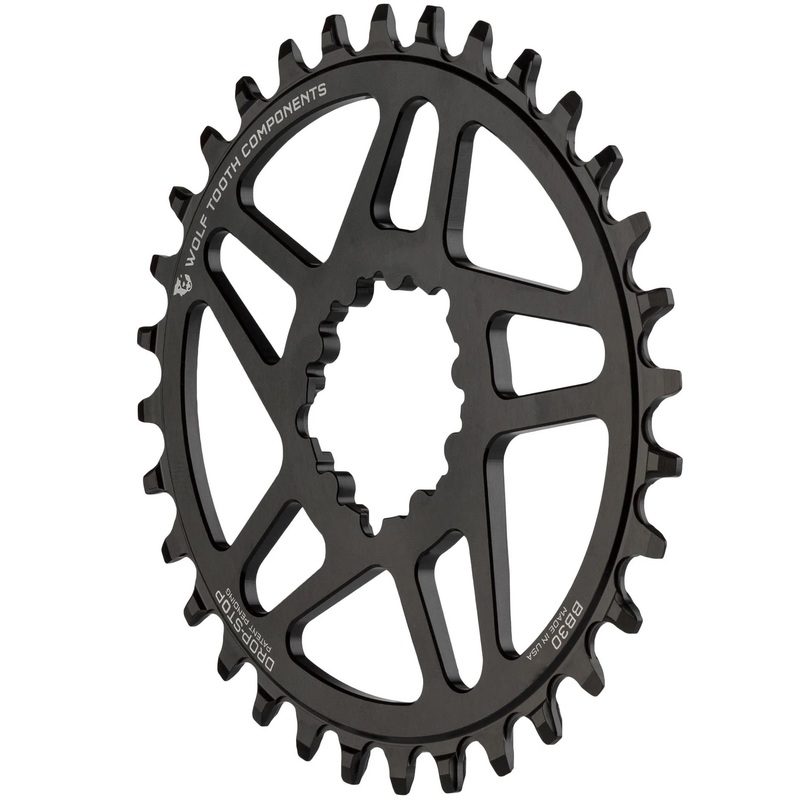 Direct Mount Chainring – 34t SRAM Direct Mount For SRAM 3-Bolt Boost Requires 12-Speed Hyperglide+ Chain BLK