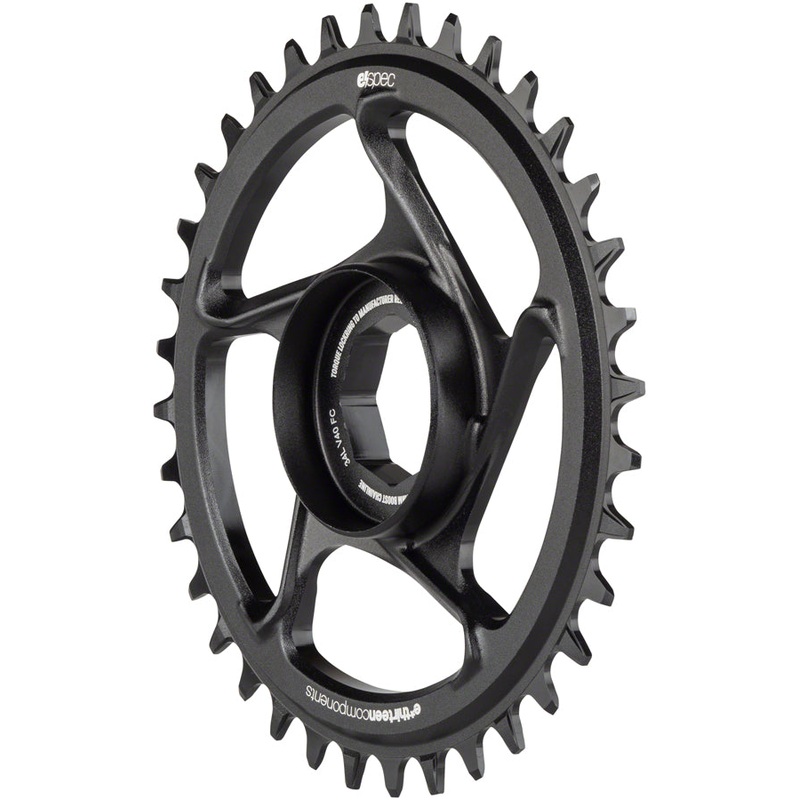 e*spec Aluminum Direct Mount Chainring 36t for Brose S Mag Black