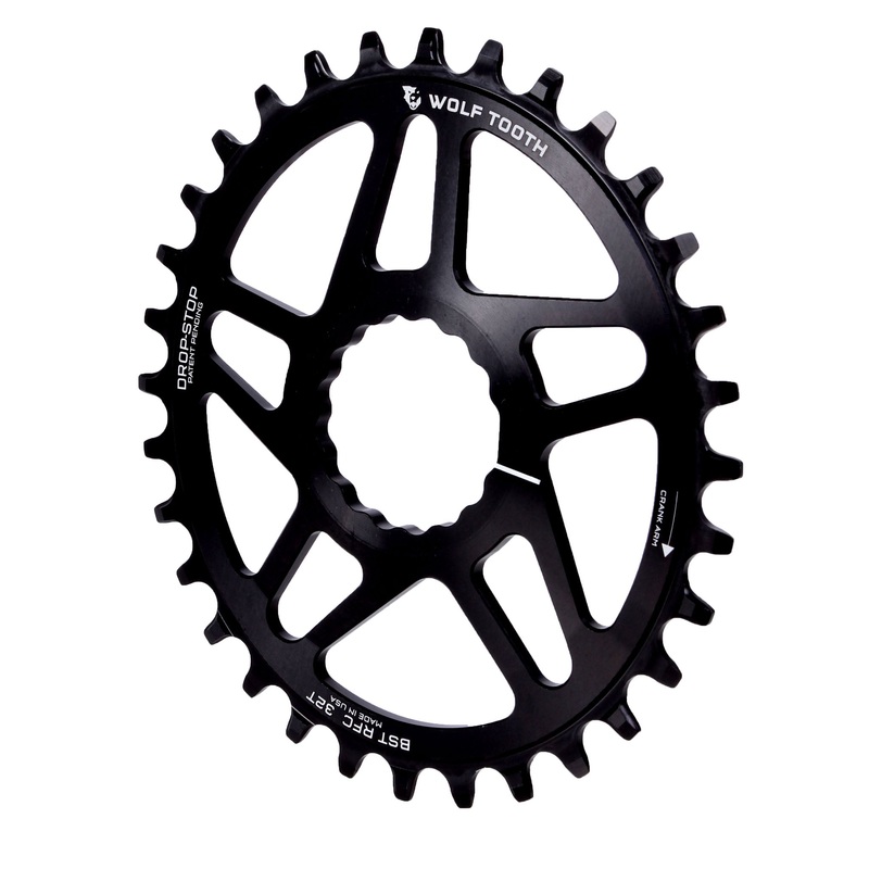 Elliptical Direct Mount Chainring – 32t RaceFace/Easton CINCH Direct Mount Drop-Stop A For Boost Cranks 3mm Offset BLK