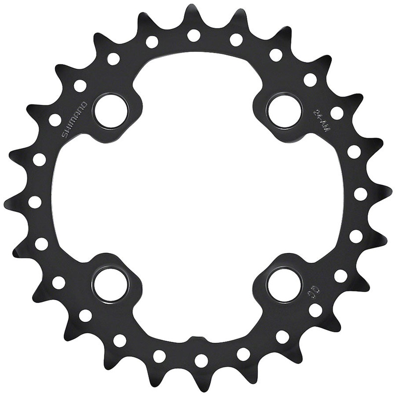 FC-M675 Chainring – 24t 10-Speed Inner 64 BCD Black