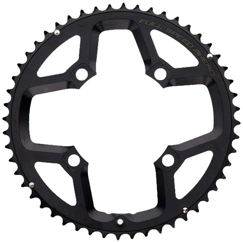 Gossamer Pro ABS Road Chainring – 32t Inner Ring 110mm BCD 4-Bolt Aluminum N10/N11 BLK