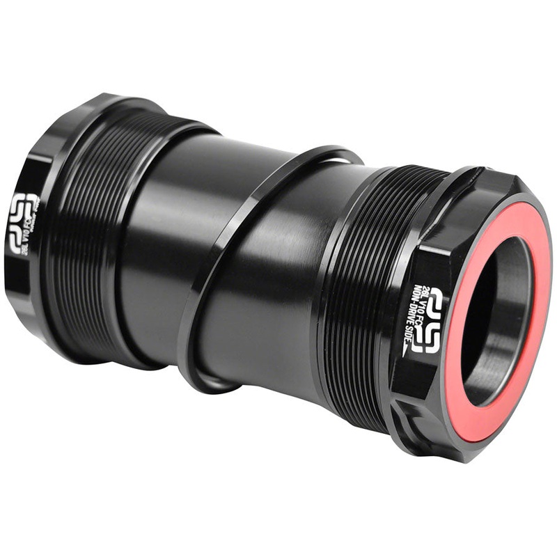T47 Threaded Bottom Bracket – 68/73mm For 30mm Spindle Black