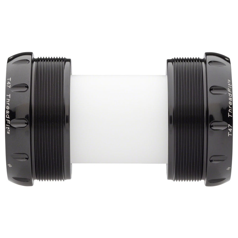 ThreadFit T47 30x Bottom Bracket Fit Kit 5 – T47 For 30mm Spindles BLK