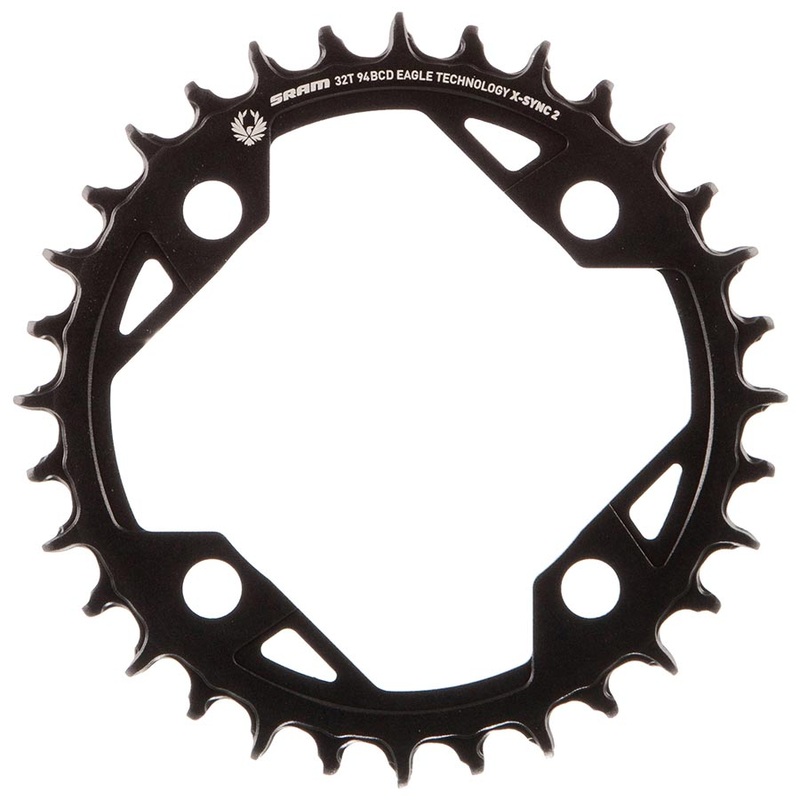 X-SYNC 2 Eagle E-MTB Chainring – 32t 94 BCD Aluminum Black