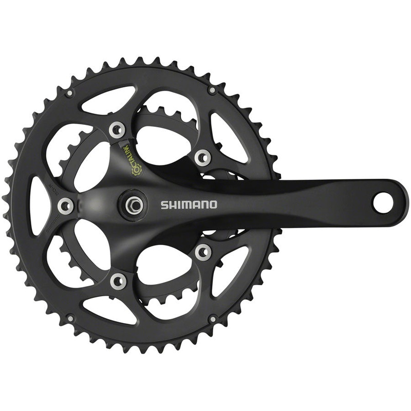 FC-R345-L Crankset – 175mm 9-Speed 50/34t 5-bolt / 110 BCD Octalink V2 Spindle Interface BLK