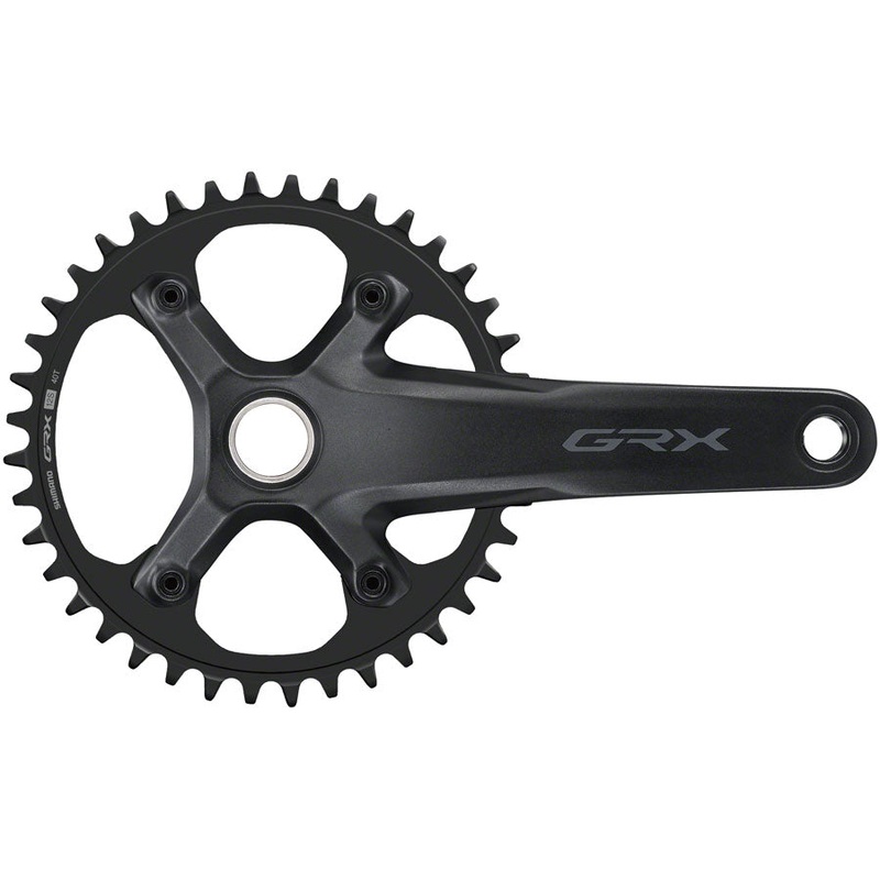 GRX FC-RX610-1 Crankset – 172.5mm 12-Speed 40t 110 BCD Hollowtech II Spindle Interface BLK