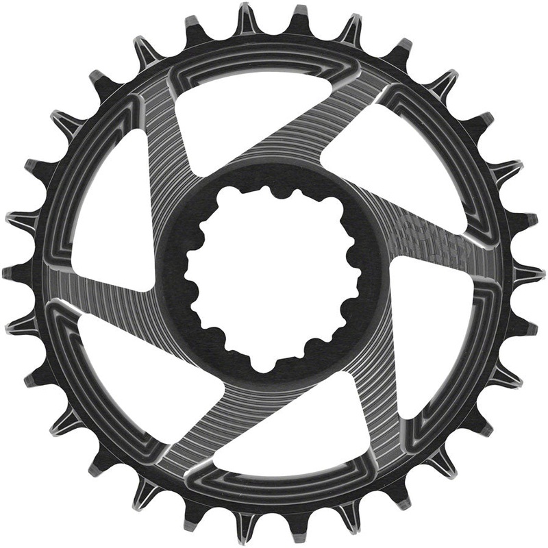 Helix R Chainring – 30t 11/12-Speed 3mm Offset SRAM 3-Bolt DM BLK