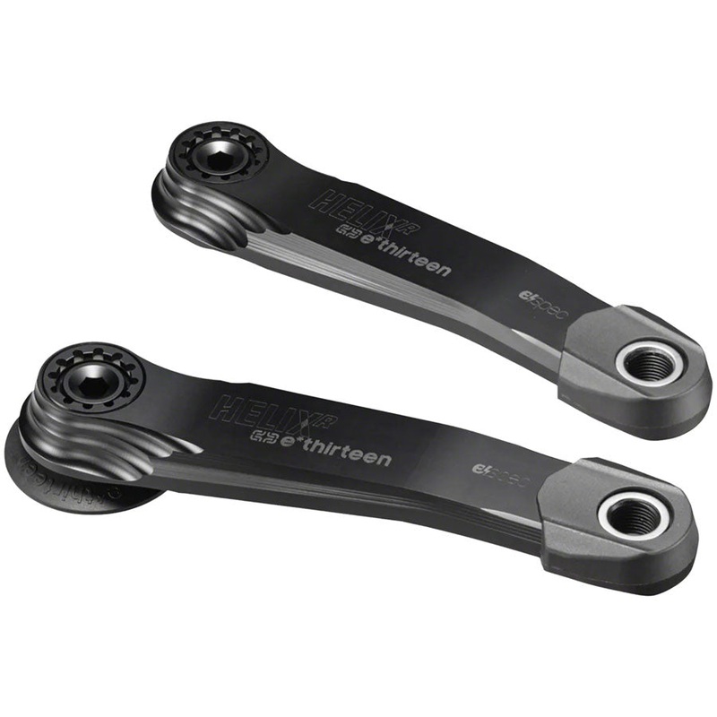Helix Race Alloy e*spec Crank Arm Set – Specialized M30 SL1.1 14mm Offset 155mm Self Extractor BLK