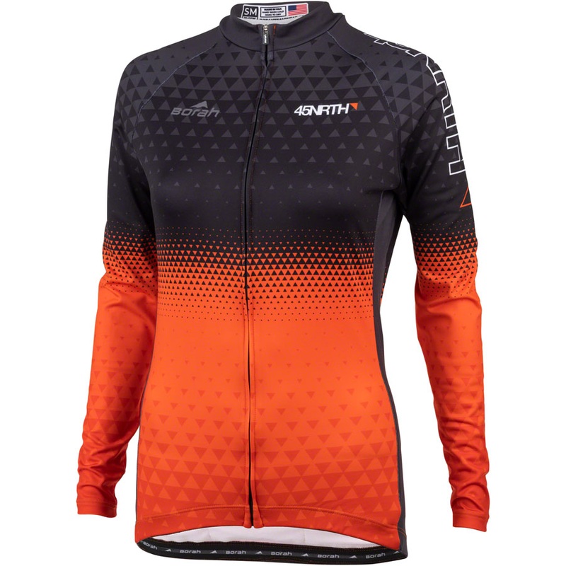Last Light Thermal Long Sleeve Jersey – Womens Orange/Black Small