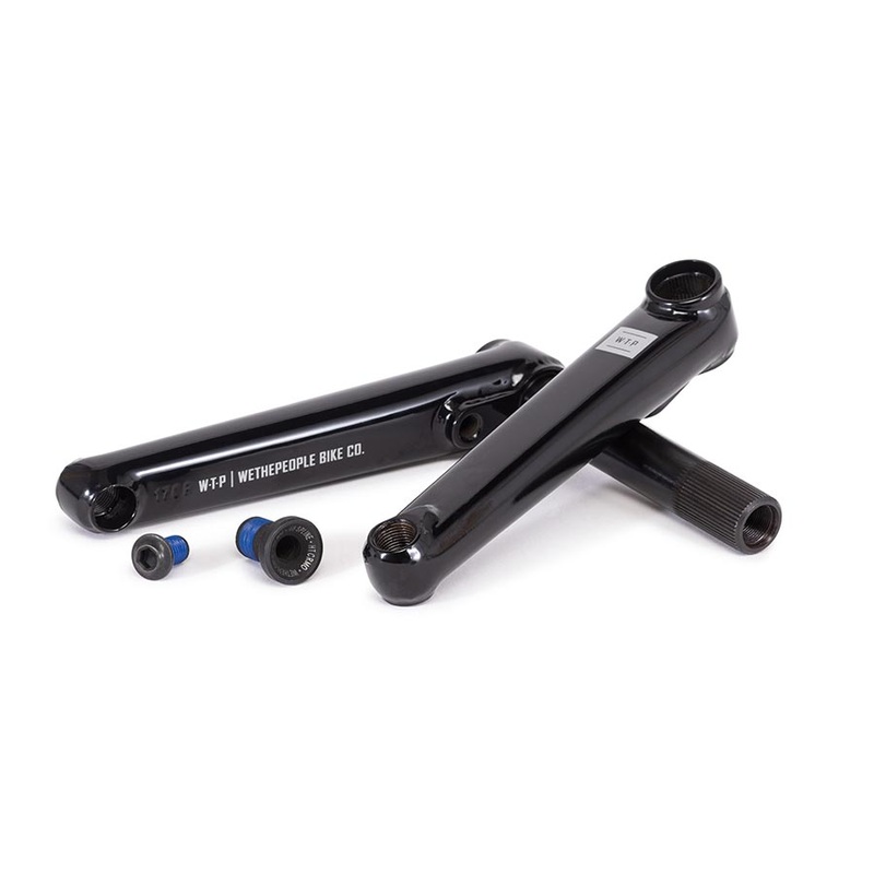 Legacy Crankset Spindle: 22mm 22mm 170mm Black BMX Set