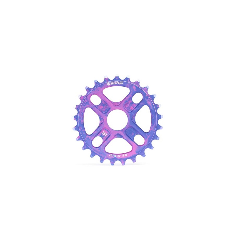 Plus Manta Chainring Teeth: 25 6061-T6 Aluminum Purple