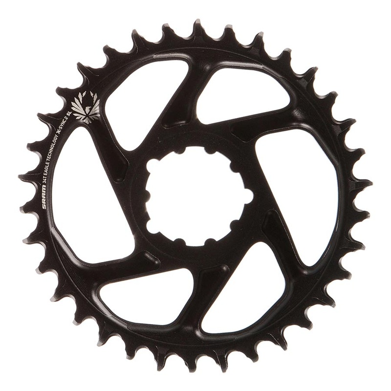 X-Sync 2 Eagle SL Direct Mount Chainring 34T Boost 3mm Offset BLK Gray Logo