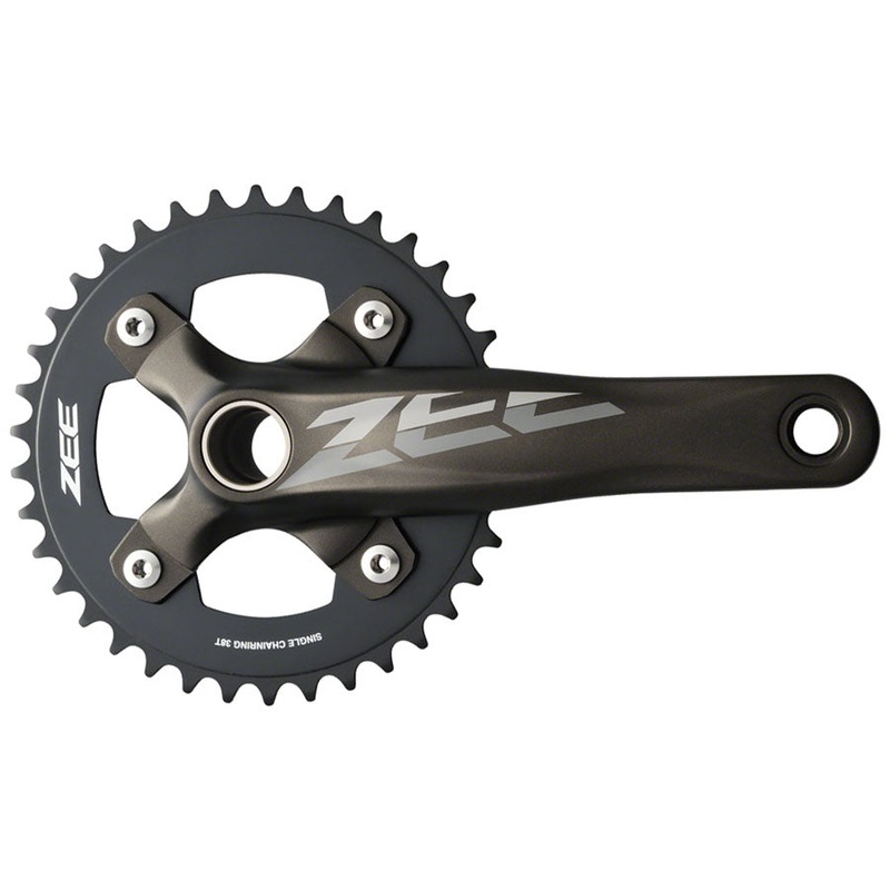 ZEE FC-M640 Crankset – 170mm 10-Speed 36t 104 BCD Hollowtech II Spindle Interface Includes Bottom Bracket BLK