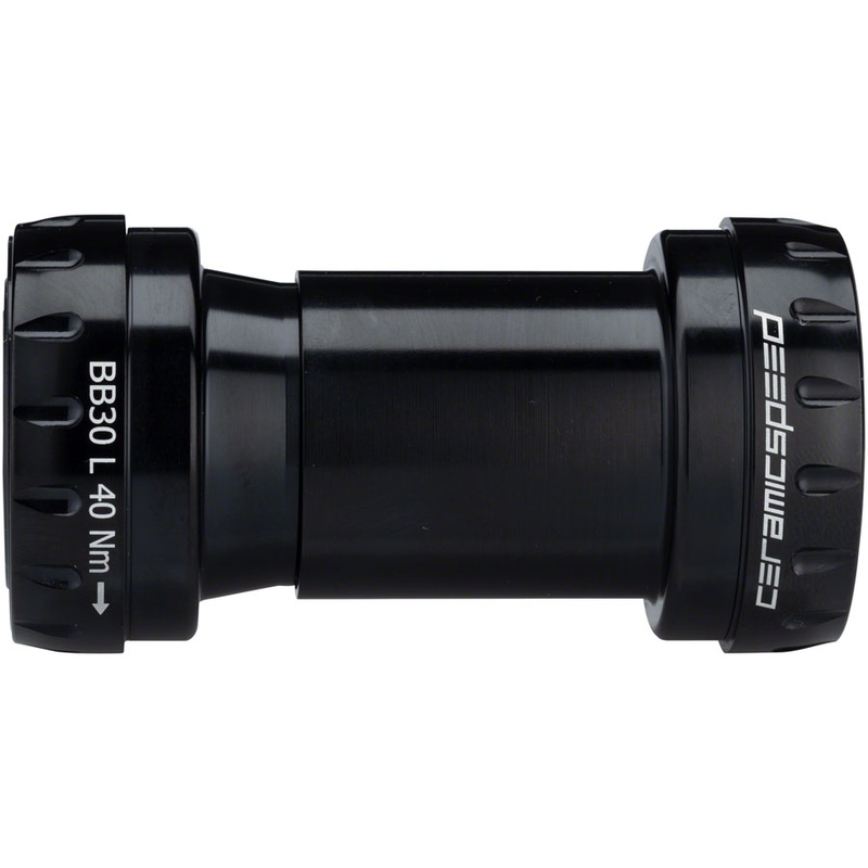 BB30 Road Bottom Bracket – 24mm Spindle Coated Races Black