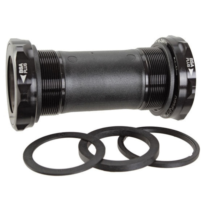 BSA Threaded Bottom Bracket – 68/73mm For 30mm Spindle Black