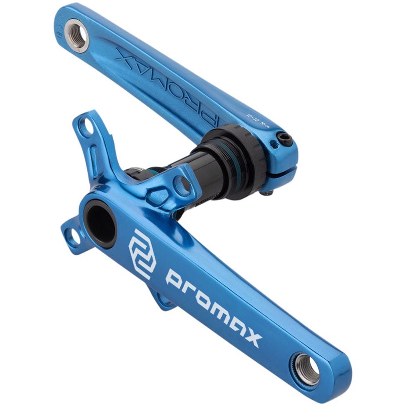 CF-2 Crankset – 160mm 24mm Spindle 2-Piece 68mm English BB Included Blue