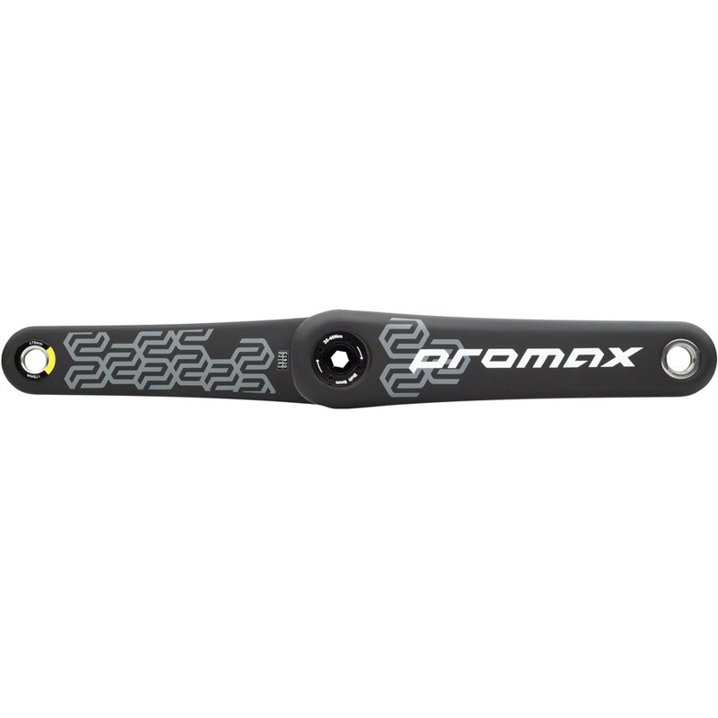 CK-1 Carbon Crankset – 175mm  2-PC Direct Mount SRAM 3-Bolt 30mm Spindle BLK