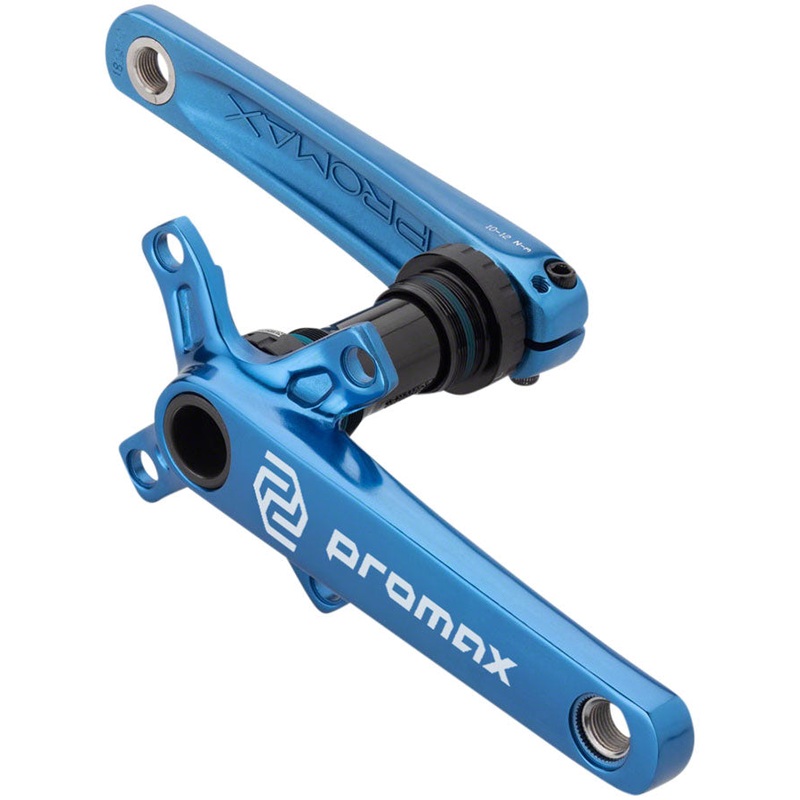 CF-2 Crankset – 170mm 24mm Spindle 2-Piece 68mm English BB Included Blue