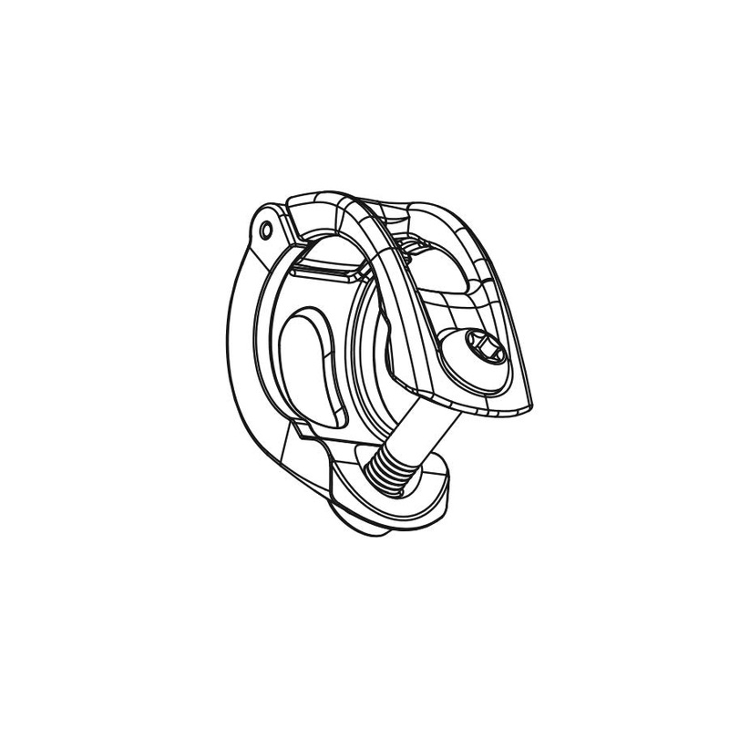 MMX Disc Brake Lever Clamp – Black Titanium Bolt