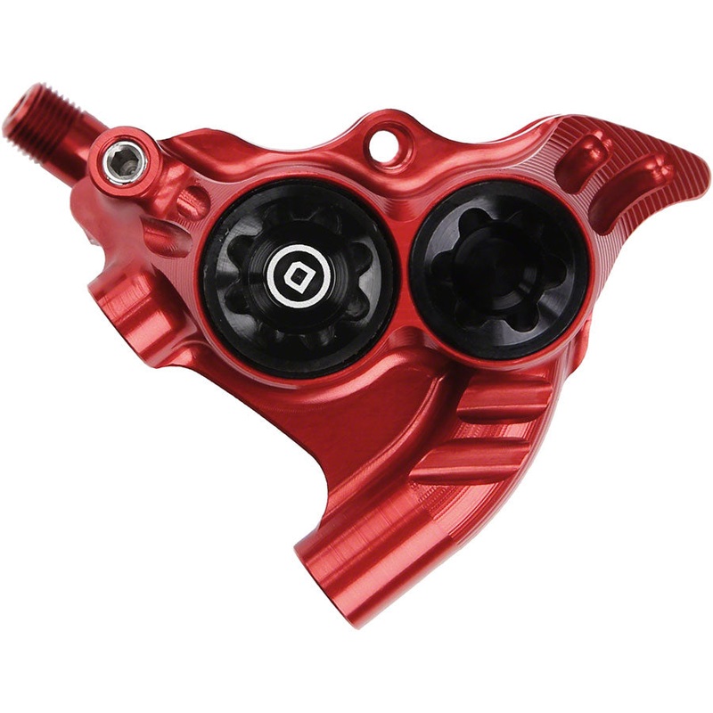 RX4+ Disc Brake Caliper – Flat Mount Rear +20mm DOT Type Red