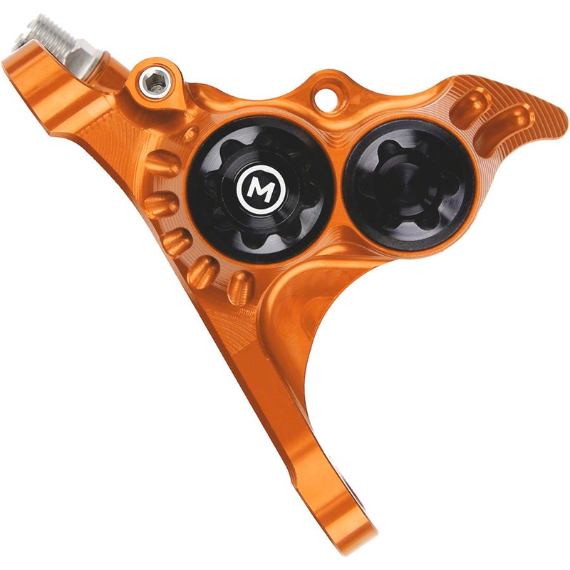 RX4+ Disc Brake Caliper – Front Flat Mount Direct +20mm Mineral Oil Type Orange
