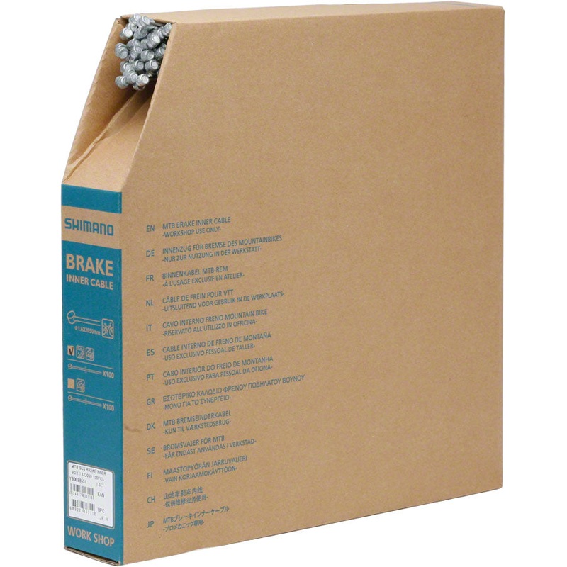 Stainless Mountain Brake Cable – 1.6 x 2050mm Filebox of 100