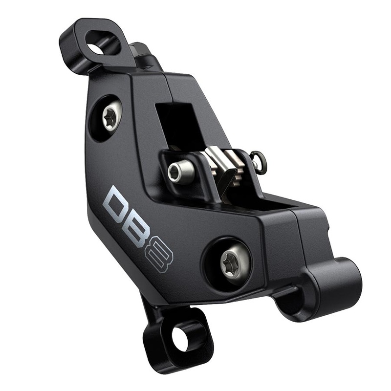DB8 Disc Brake Caliper – Mineral Oil Caliper Post Mount 4-Piston Diffusion BLK