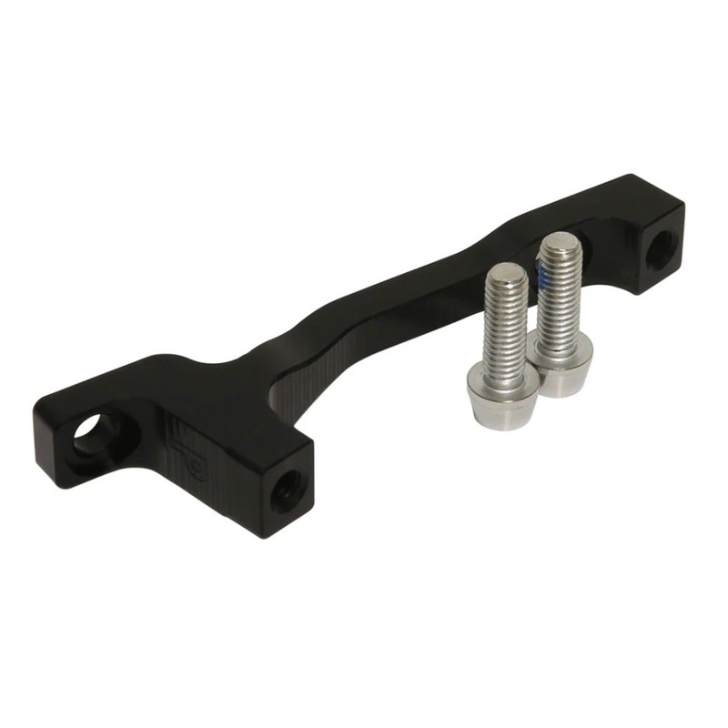 Mount P-Post Disc Brake Adaptor – Post 200 to Post 220 Black