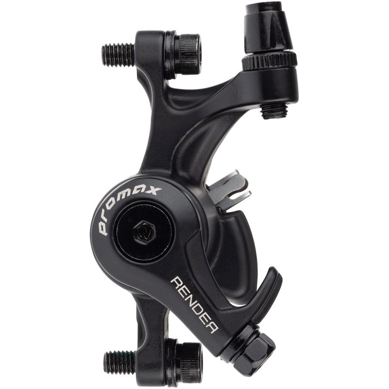 Render DSK-717 Disc Brake Caliper – Long Pull MTB Mechanical Post Mount BLK