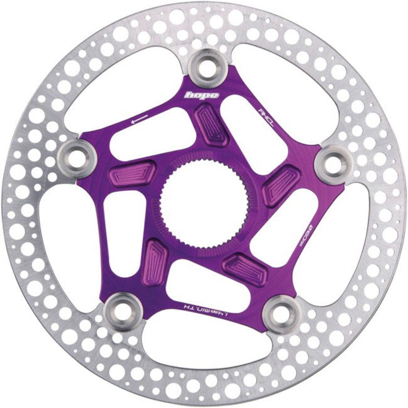 RX Disc Rotor – 160mm Center-Lock Purple