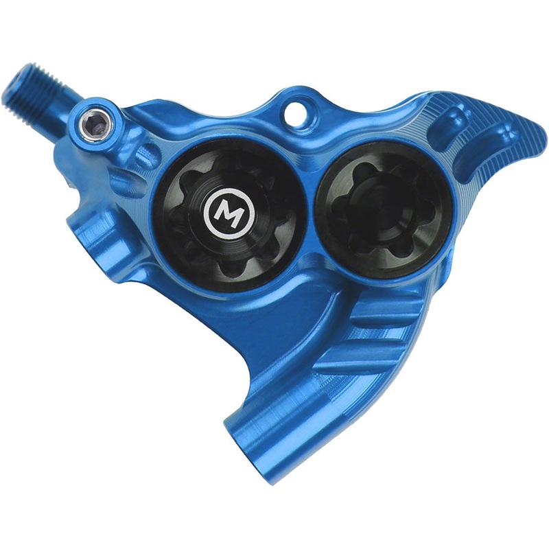 RX4+ Disc Brake Caliper – Rear Flat Mount Direct +20mm Mineral Oil Blue
