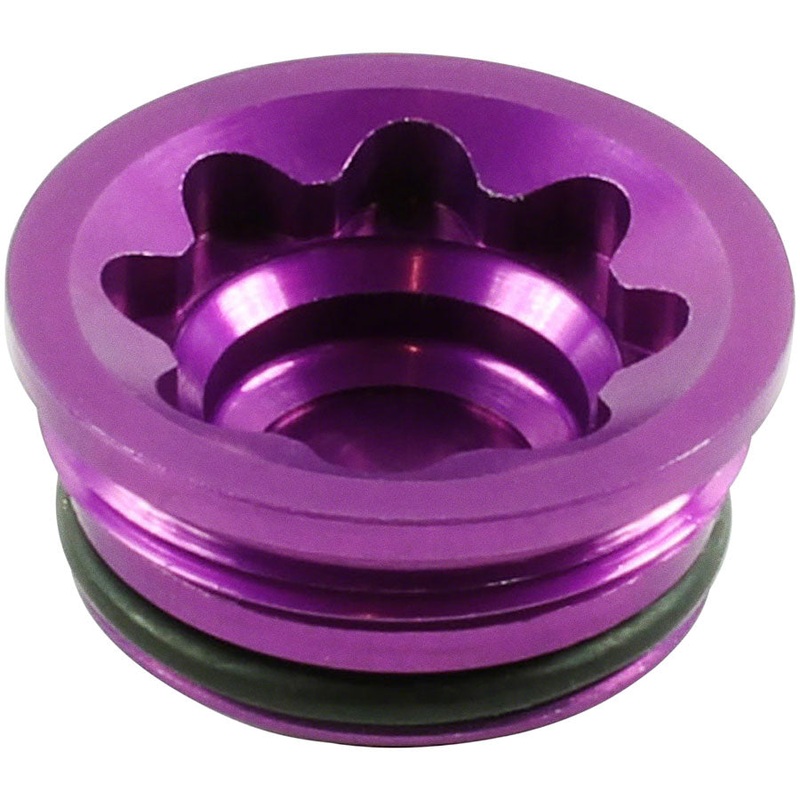 V4 Small/E4 Disc Brake Caliper Bore Cap – Purple