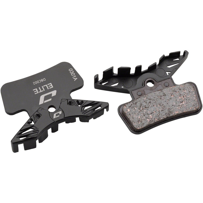 Elite Cooling Disc Brake Pad – Semi-Metallic Aluminum Backed Fits SRAM Guide Ultimate RSC B1 RS B1 R B1