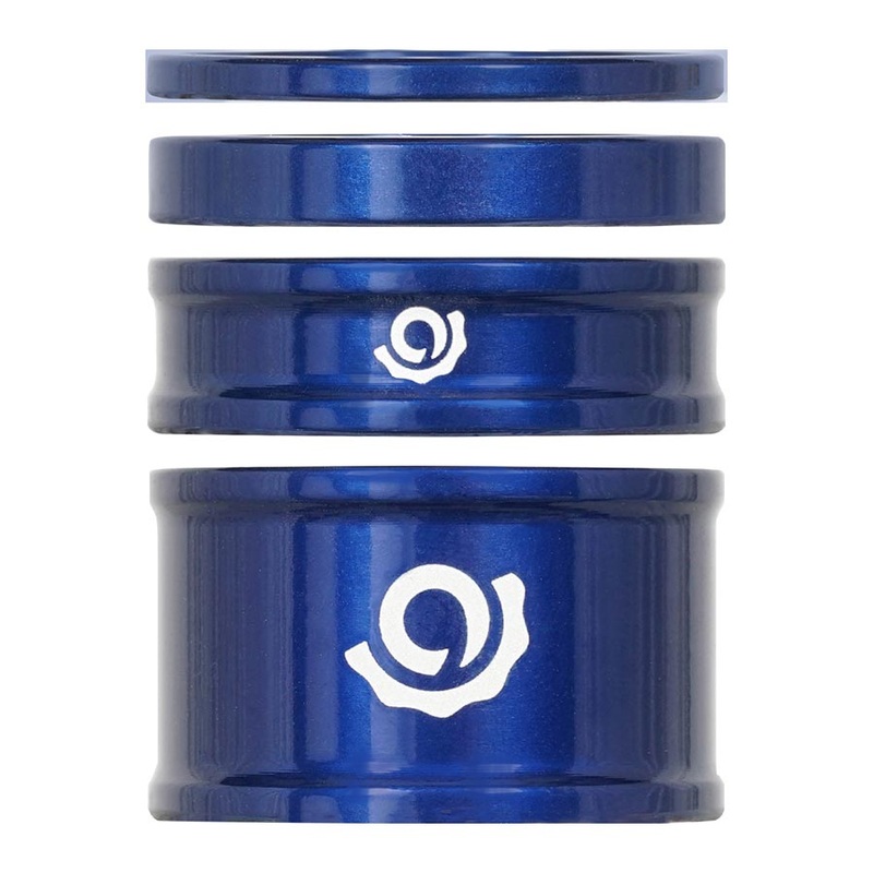 Headset Combo Spacer Kit 1-1/8″ Set/4 Blue