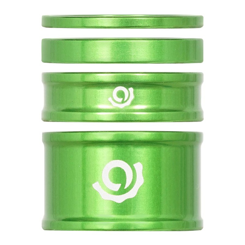 Headset Combo Spacer Kit 1-1/8″ Set/4 Lime