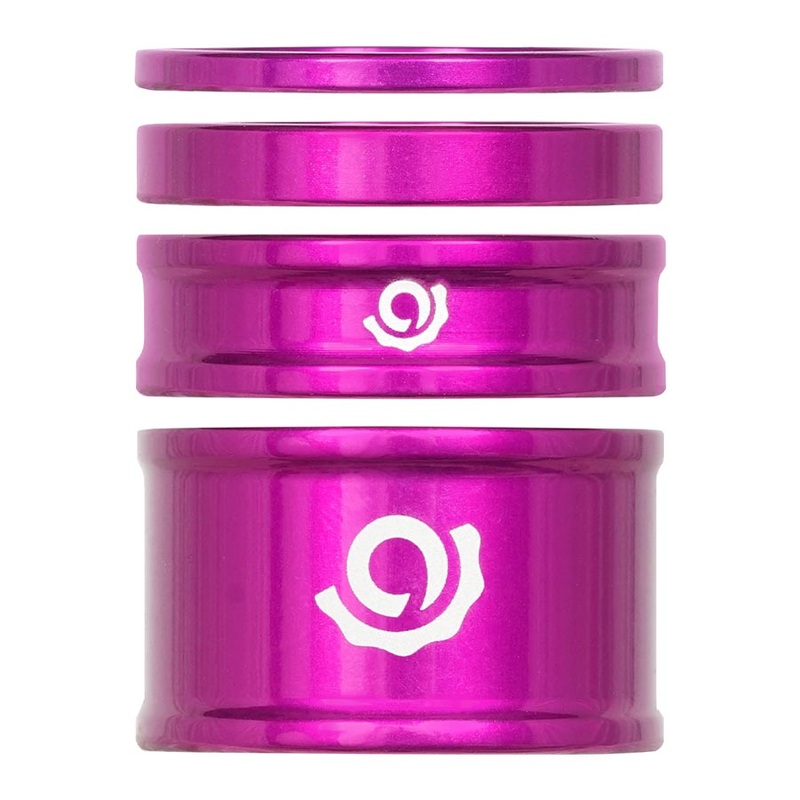 Headset Combo Spacer Kit 1-1/8″ Set/4 Purple