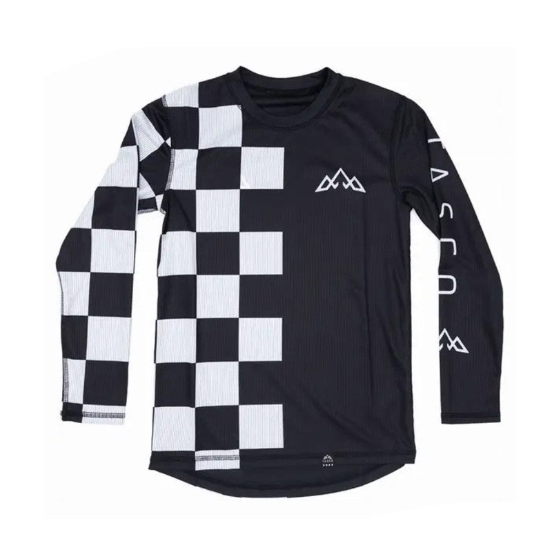 Mullet Reversible Ride Jersey Long Sleeve Black / White M