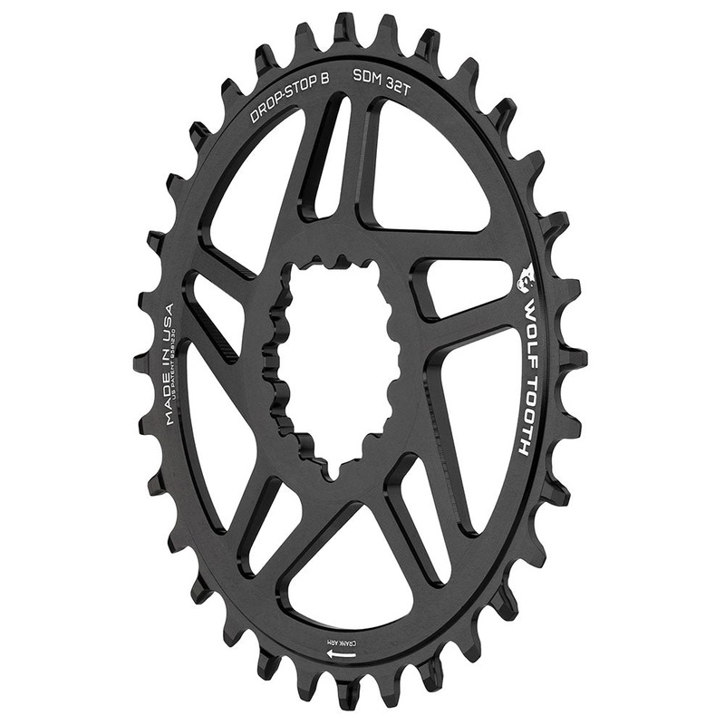 Direct Mount Chainring – 32t SRAM Direct Mount Drop-Stop B For BB30 Short Spindle Cranksets 0mm Offset BLK