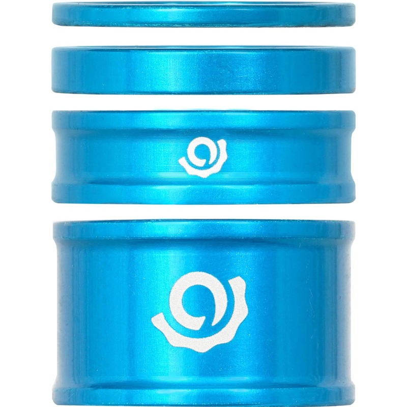 Headset Combo Spacer Kit 1-1/8″ Set/4 Turquoise