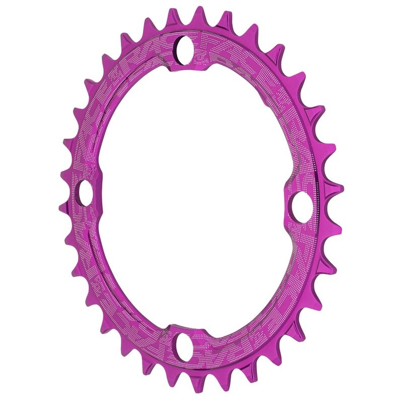1x Narrow Wide Chainring – 32t 104 BCD 10-12 Speed 7075 Aluminum Purple