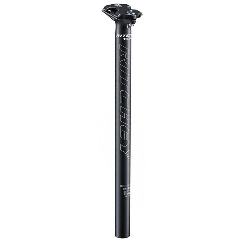Comp Zero Carbon Seatpost: 30.9mm 400mm Black