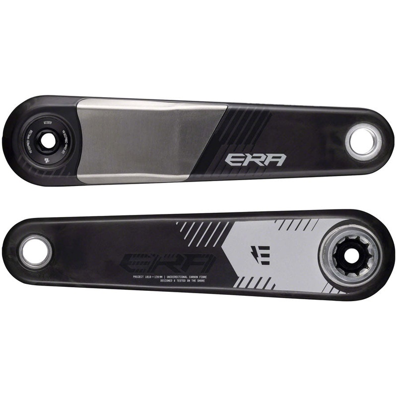 ERA-E Ebike Crank Arm Set – 160mm BG4 Spindle Interface Carbon BLK