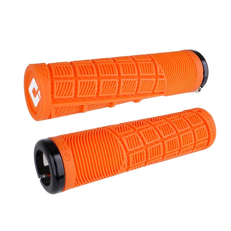 Lock-On MTB Reflex XL Grip – Orange/Black